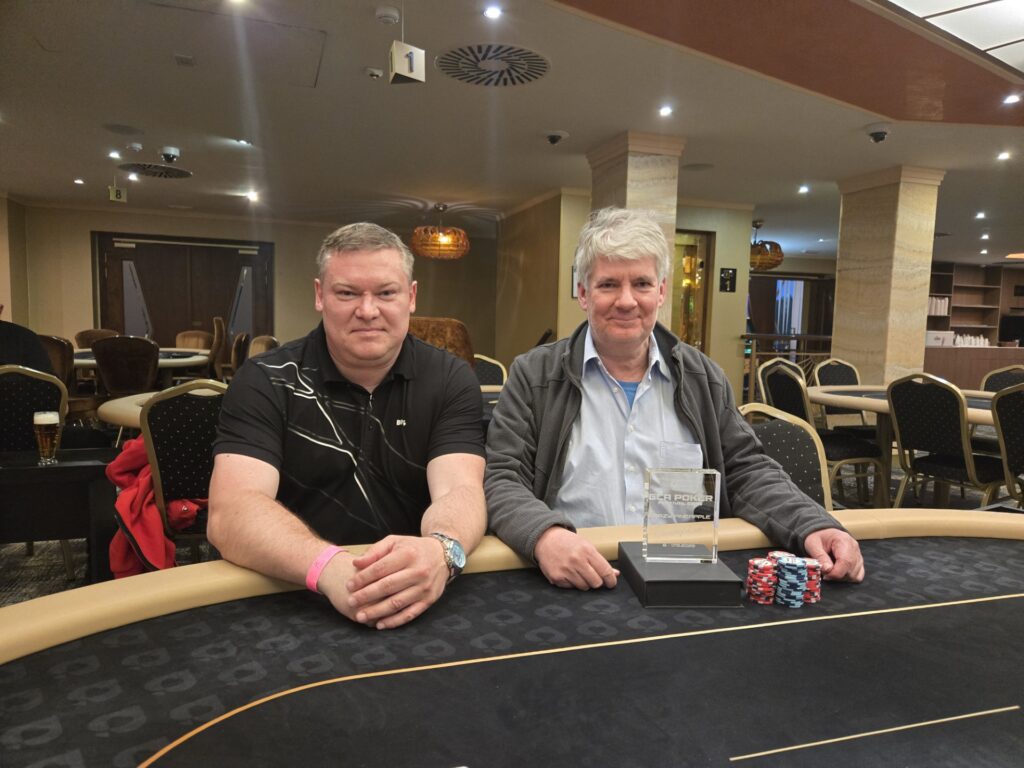 GCA Poker Festival Crazy Pineapple - vlnr Dirk Germeshausen, Matthias Kribben