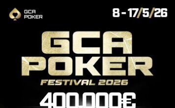 Fette €400.000 Garantie beim GCA Pokerfestival 2026!