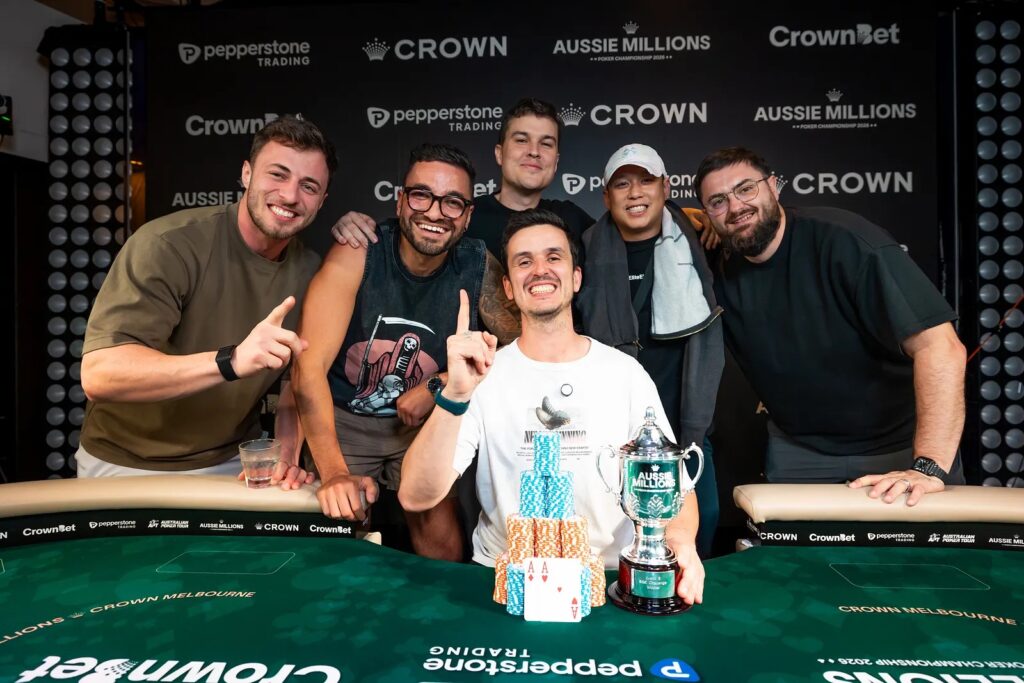 Joseph Antar - AM Aussie Millions Event 8 5k 5000 Challenge - plus Rail