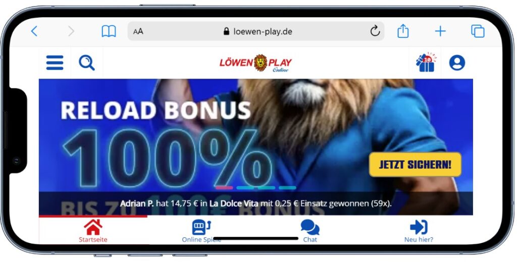 LöwenPlay Online Casino.