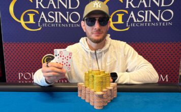 Andreas Vetsch fliegt am höchsten im GC Pokerroom Low 8k! Low 8K - Andreas Vetsch