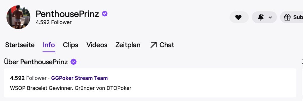 Markus Prinz PenthousePrinz Twitch