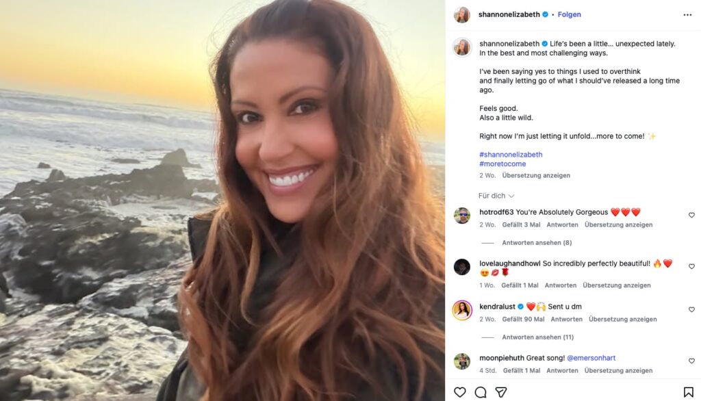 Shannon Elizabeth Instagram Posting OnlyFans