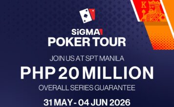 Über €280.000 GTD. bei der SiGMA Poker Tour in Manila!