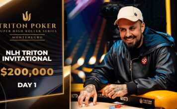 Dienstag 13:00 Uhr – Triton Livestream vom Tag 1 des $200.000 NLH Invitational Event #8!