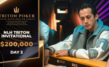 Mittwoch 13:00 Uhr – Triton Livestream vom Tag 2 des $200.000 NLH Invitational Event #8!