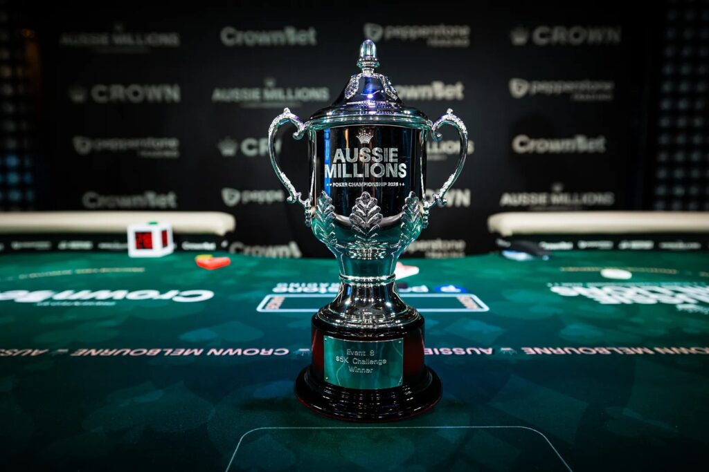 TROPHY - AM Aussie Millions Event 8 5k 5000 Challenge