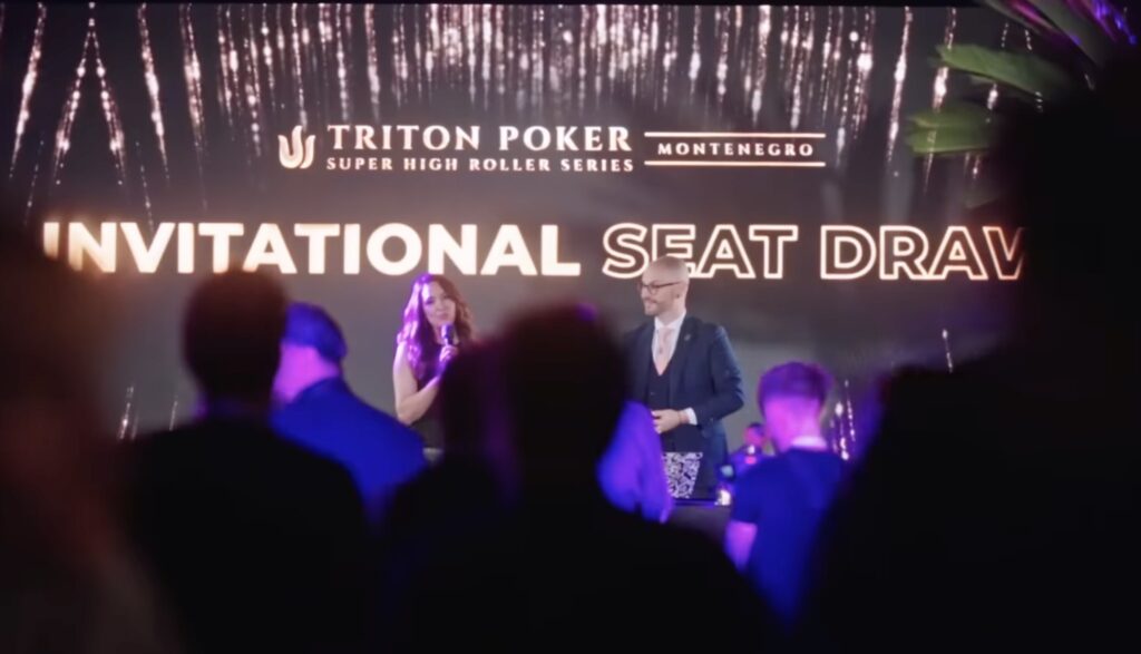 Triton Poker Super High Roller Series Montenegro - INVITATIONAL SEAT DRAW