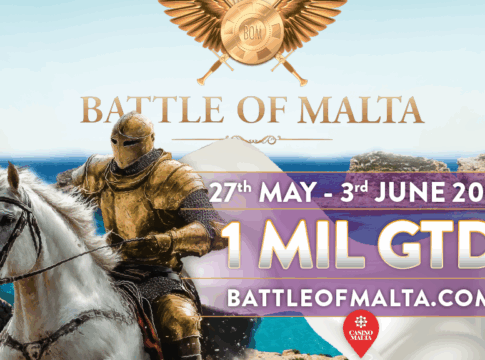 „Battle of Malta“ kommt mit €1. Mio. GTD Ende Mai daher!