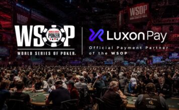 Luxon Pay jetzt bei allen WSOP-Events dabei