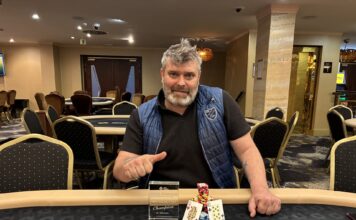 GCA Poker Festival – Schmaußer klaut „Unavenej“ den Button, Affenkaiser klettert im GCA Cup mit an die Spitze! WTB Win the Button - Günther Guenther Schmausser Schmaußer
