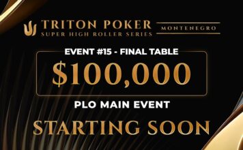 Mittwoch 14:00 Uhr – Triton Livestream vom Finale des $100.000 PLO Main Event #15!