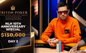 Sonntag 13:00 Uhr – Triton Livestream vom Tag 2 des $150.000 Anniversary Event #12!