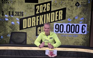 Dorfkinder gewinnen alle großen Titel selber – Neunaber siegt im DK Cup Deepstack Main Event! 2026 Dorfkinder Cup Deepstack Main Event Sascha Neunaber