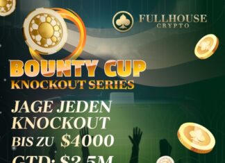 KickOff & KnockOut – FHC $2.500.000 gtd Bounty Cup Series für den perfekten 2nd Screen bei der Fußball WM! FHC FullHouse Full House Crypto Bounty Cup Knockout Series