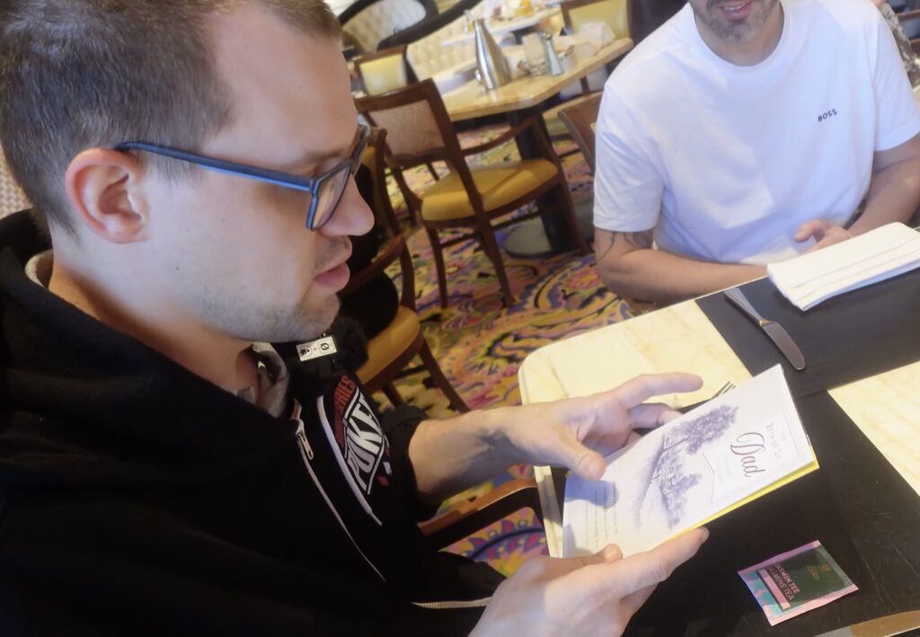 BJP Bobby James Poker WSOP Las Vegas Vlog - Fathers Day Card