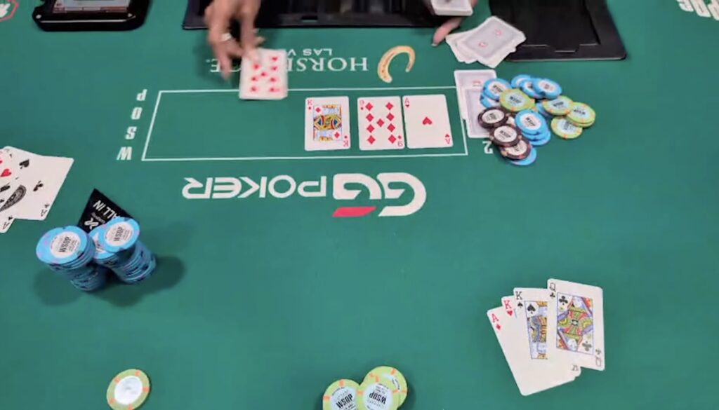 BJP Bobby James Poker WSOP Las Vegas Vlog - Final Hand Set over Set