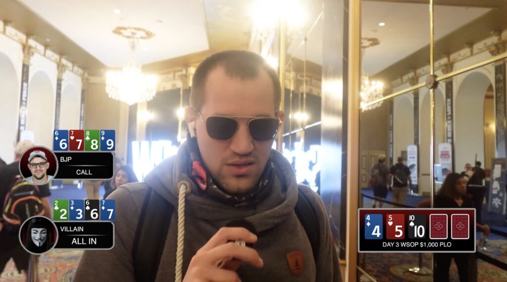 BJP Bobby James Poker WSOP Las Vegas Vlog - Full Wrap Hand Analysis