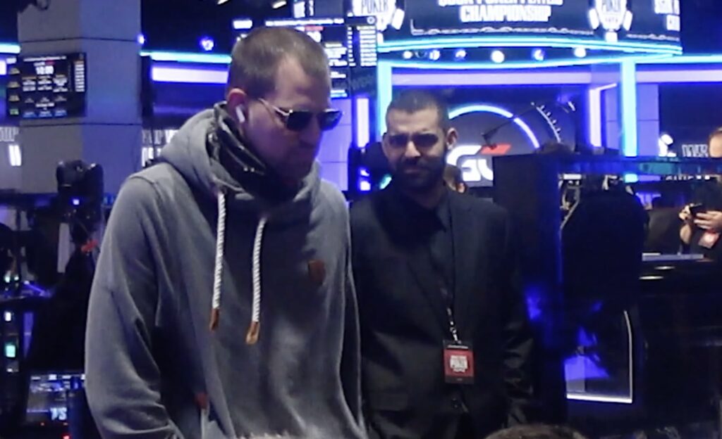 BJP Bobby James Poker WSOP Las Vegas Vlog - Karlencho Photobomb