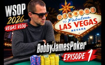 BJP WSOP Las Vegas Vlog #1 – Insomnia, Rollercoaster, FT-Rail & Trading Card Fails BJP Bobby James Poker WSOP Las Vegas Vlog 2026 - Episode 1