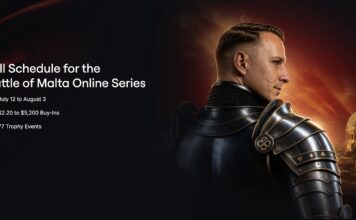 23 Tage lang $30M gtd. Battle of Malte Online Series Action! (Schedule inside) Battle of Malta Online Series CoinPoker BenCB - Schedule Trophies Date