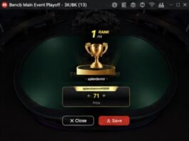 CoinPoker BenCB Main Event Playoff - Winner Screen