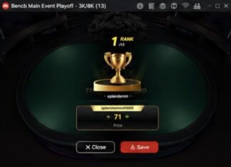 1. Qualifier steht fest: BenCB schickt Björn „splendennn“ ins WSOP Main Event nach Las Vegas! CoinPoker BenCB Main Event Playoff - Winner Screen