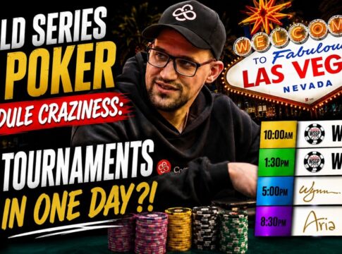 BJP WSOP Las Vegas Vlog #3 – Nacktyoga, 4 Turniere an einem Tag, 70 Jahre Poker & ein Flip um die Trophy! Bobby James Poker BJP World Series of Poker WSOP Las Vegas Vlog Episode Folge 3