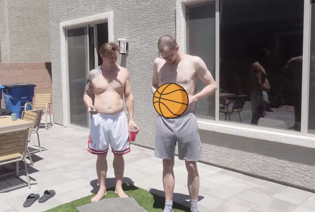 Bobby James Poker BJP World Series of Poker WSOP Las Vegas Vlog Episode Folge 3 - BASKETBALL BELLY WORKOUT