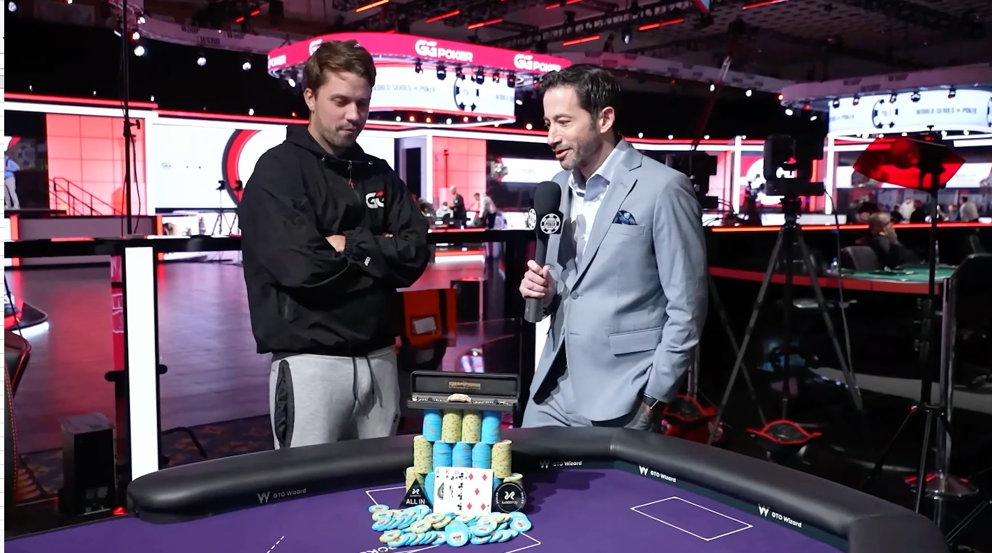 Bracelet Winner WSOP 2026 Event 21 Frederic Normand