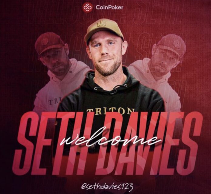 CoinPoker Ambassador Seth Davies CoinPoker Ambassador Seth Davies