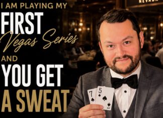 Paul Punts verschenkt 10% Action bei seiner WSOP Las Vegas Premiere! CoinPoker PaulPunts Paul Punts First Vegas Series and you get a Sweat