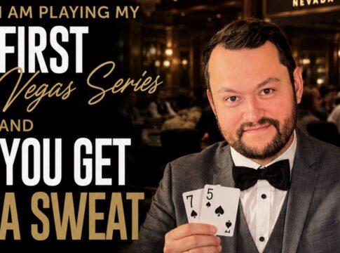 Paul Punts verschenkt 10% Action bei seiner WSOP Las Vegas Premiere! CoinPoker PaulPunts Paul Punts First Vegas Series and you get a Sweat
