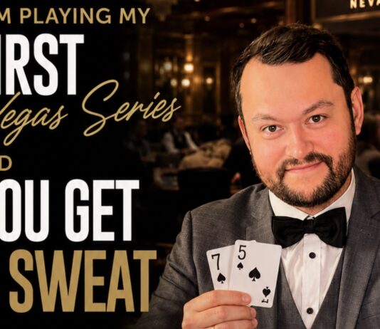 Paul Punts verschenkt 10% Action bei seiner WSOP Las Vegas Premiere! CoinPoker PaulPunts Paul Punts First Vegas Series and you get a Sweat