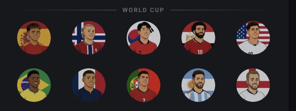 CoinPoker World Cup Fussball Fußball Avatare WM