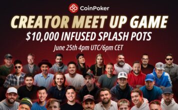 Pokern gegen Influencer – So könnt ihr heute im Creator Meet Up Game mitspielen! Coinpoker Creator Meet Up game - 2026-06-25