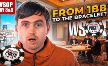 Martin Kabrhel WSOP Las Vegas Vlog – Tag 8+9 – From 1 Big Blind to a WSOP Bracelet?