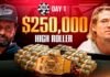 WSOP Livestream – Ab Sonntag 04:00 Uhr – Tag 1 des $250k Super High Roller Event #41!