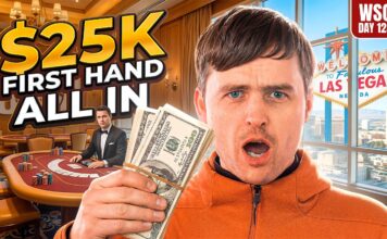 Martin Kabrhel WSOP Las Vegas Vlog – Tag 12+13 – I Went ALL-IN in the First Hand of a $25,000 High Roller!