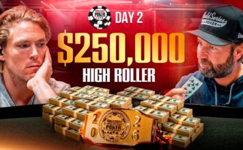 WSOP Livestream – Ab Montag 04:00 Uhr – Tag 2 des $250k Super High Roller Event #41!