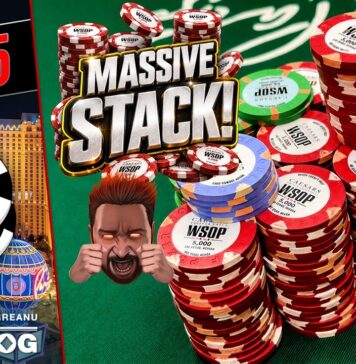 Negreanu WSOP Vlog – Tag 15 – CRAZY ACTION While Building a Massive Stack!