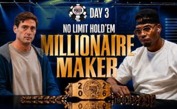 WSOP Livestream – Ab Dienstag 02:30 Uhr – Tag 3 des $1.500 NLH Millionaire Maker Event #50!