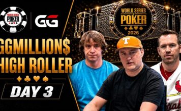 WSOP Livestream – Ab Donnerstag 04:00 Uhr – Tag 3 des $10.000 GGMILLION$ NLH High Roller Event #11!