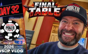 Negreanu WSOP Vlog – Tag 32 – CHASING BRACELET #8 at the $25K HIGH ROLLER FINAL TABLE