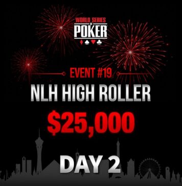 WSOP Livestream – Ab Samstag 04:00 Uhr – Tag 2 des $25.000 NLH High Roller Event #19!