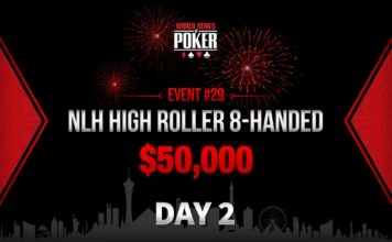 WSOP Livestream – Ab Mittwoch 03:00 Uhr – Tag 2 des $50.000 NLH High Roller Event #29!