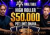 WSOP Livestream – Ab Montag 03:30 Uhr – Finale des $50.000 PLO High Roller Event #55!