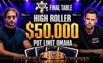 WSOP Livestream – Ab Montag 03:30 Uhr – Finale des $50.000 PLO High Roller Event #55!