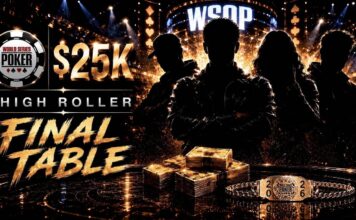 WSOP Livestream – Ab Dienstag 03:00 Uhr – Final Table des $25.000 NLH 6-Max High Roller Event #24!