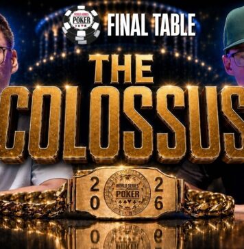 WSOP Livestream – Ab Mittwoch 03:00 Uhr – Finale des $500 NLH Colossus Event #34!